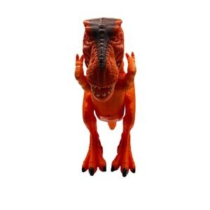 T-Rex Dinosaur Light Up Eyes & Sound 7 Inches High Dragon-I Toys Pre-owned